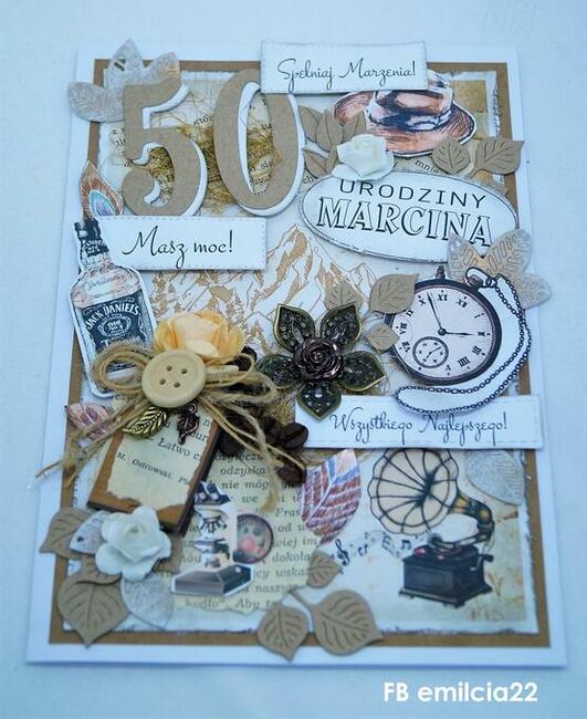 Spersonalizowana kartka z życzeniami z okazji 18 urodzin