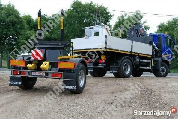 Przyczepa kłonicowa do słupów rur dłużycy dla enrgetyki