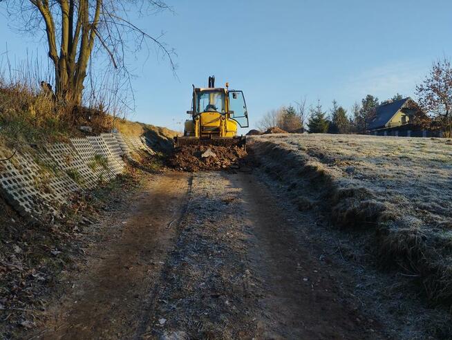 Usługi koparko ładowarką