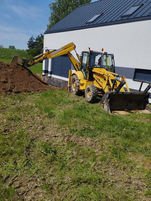 Usługi koparko ładowarką