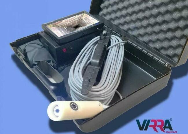 kamera kominowa Virra duoCam dwa obiektywy + nagrywanie