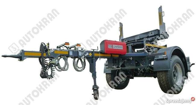 Przyczepa do słupów rur dłużycy z kłonicami dla energetyki !