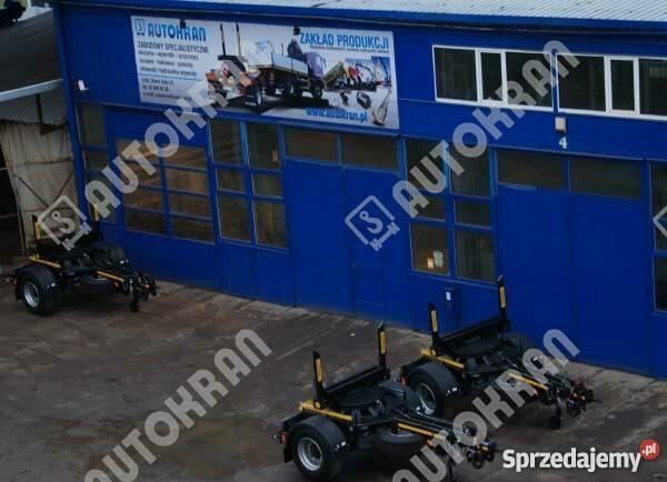 Przyczepa do słupów rur dłużycy z kłonicami dla energetyki !