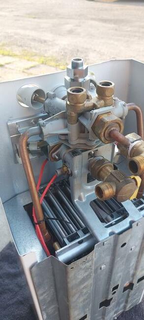 Piecyk gazowy ,,junkers,, do Kampera Francuskiej firmy: e.l.