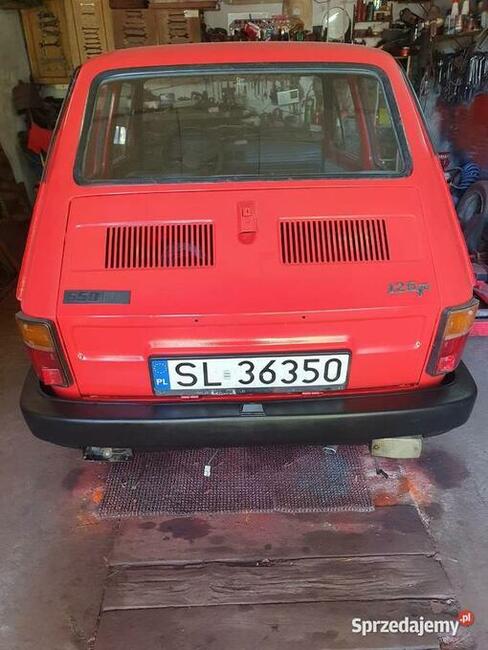 Fiat 126 czerwony maluch