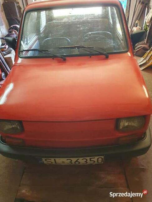 Fiat 126 czerwony maluch