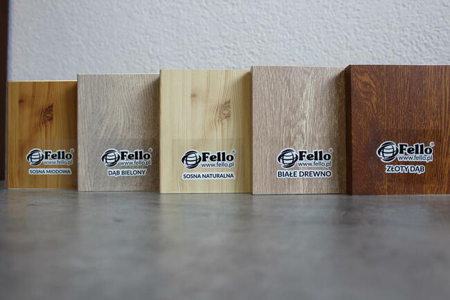 Aluminium profil aluminiowy rura drewno dekor imitacja