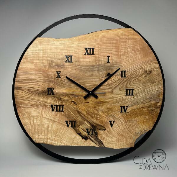 Nowoczesny zegar w obręczy 30cm, 40cm, 50cm, 60cm, 70cm
