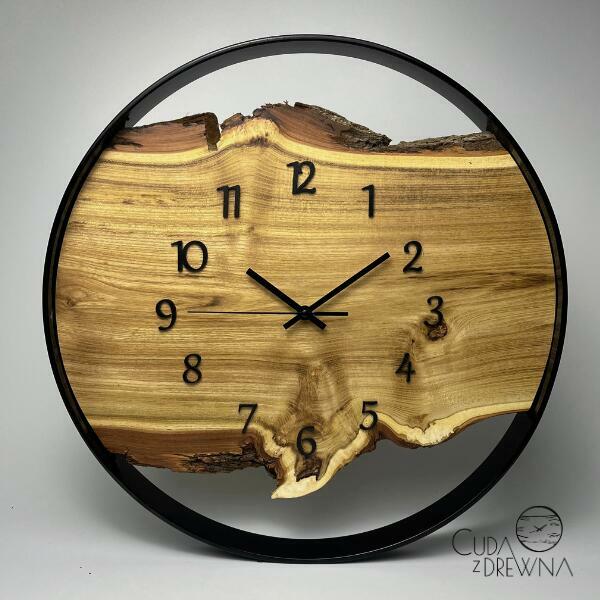 Nowoczesny zegar w obręczy 30cm, 40cm, 50cm, 60cm, 70cm