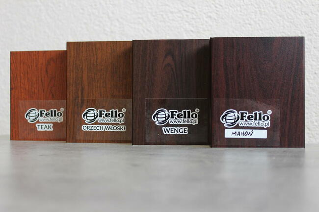 Aluminium profil aluminiowy rura drewno dekor imitacja