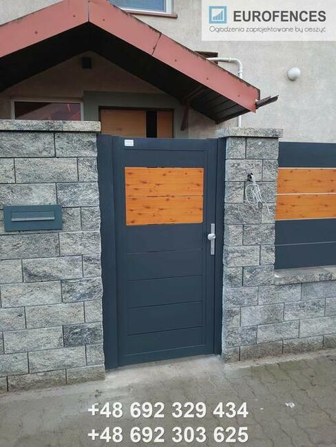 Bramy, ogrodzenia, furtki -ALUMINIOWE model MODERN