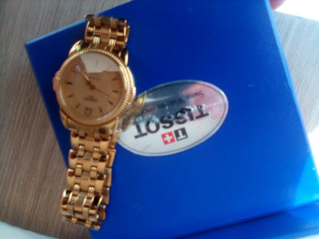 Tissot Ballade pozłacany!!