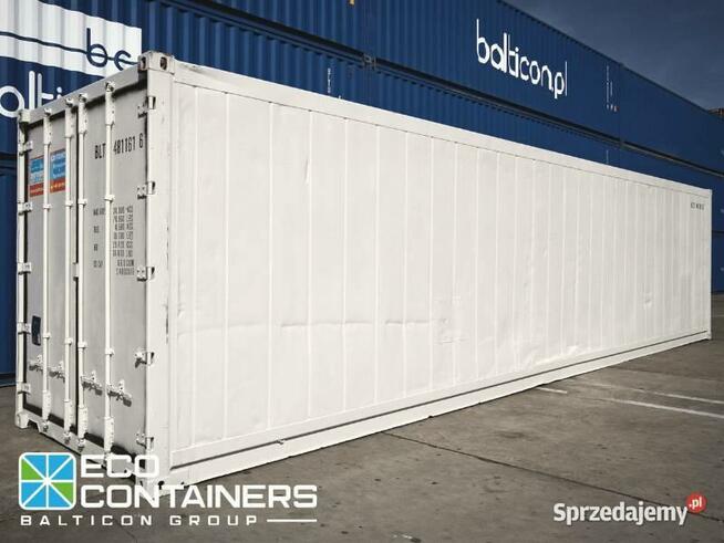 Kontener morski chłodniczy 40HCRF używany magazyn