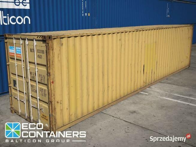 Kontener morski magazyn 40HC używany