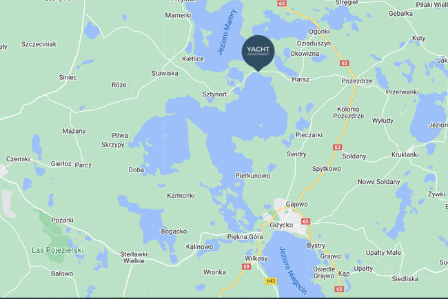 Piekne nad dwoma jeziorami