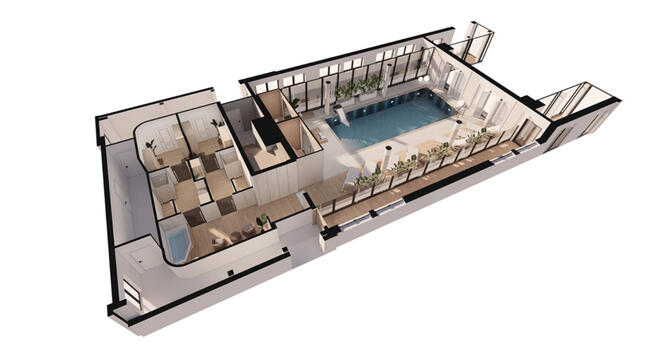 Piekne nad dwoma jeziorami