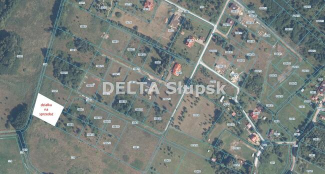 Działka budowlana Lędowo gm. Ustka, Brzozowa