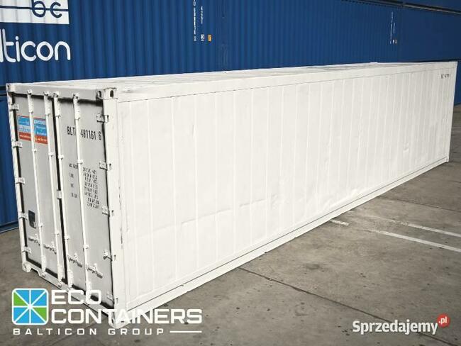 Kontener morski chłodniczy 40HCRF używany magazyn