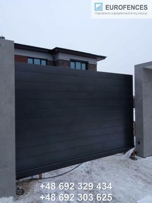 Bramy, ogrodzenia, furtki -ALUMINIOWE model MODERN