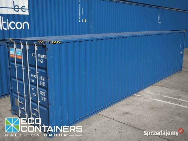 Kontener magazynowy morski 40HC ONE WAY nowy