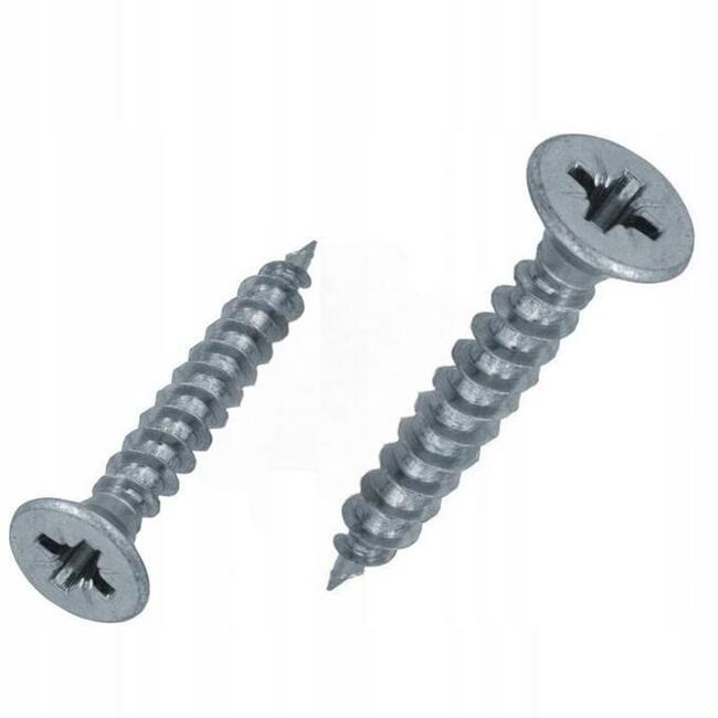 WKRĘT DO PŁYTY MEBLOWEJ stożkowy 3,5x30mm 1000 SZT