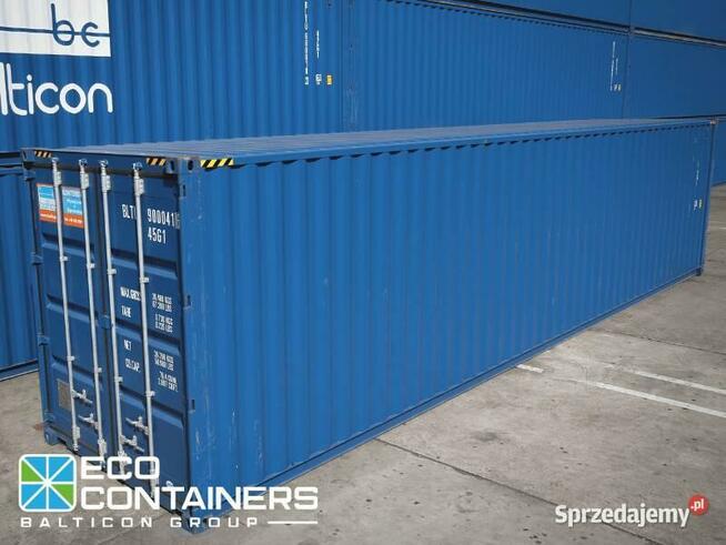 Kontener morski magazyn 40HC ONE WAY po jednej podróży 12m