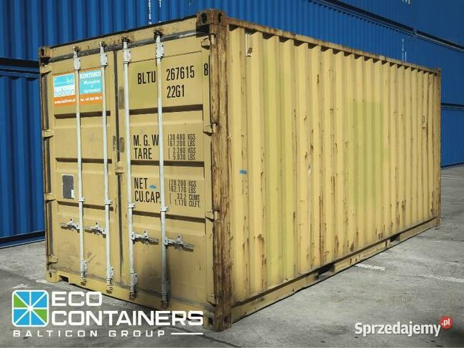 Kontener magazyn 20DC używany 6 m