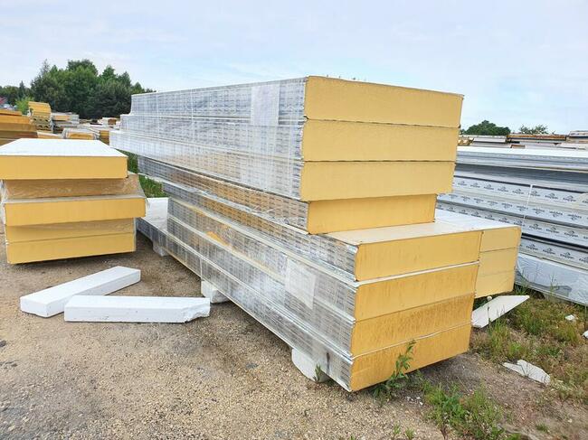 Płyta warstwowa PUR ocieplenie ściana garaż 160mm