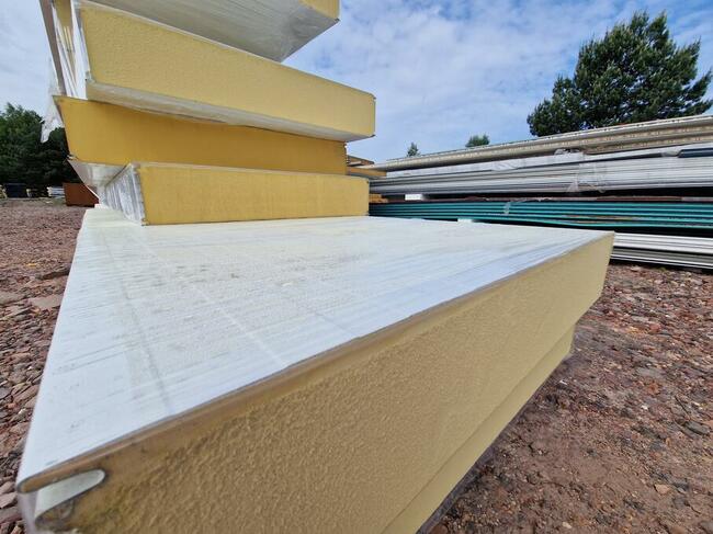 Płyta warstwowa PUR ocieplenie ściana garaż 160mm