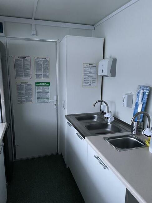 Przyczepa gastronomiczna burgery 3,5m wynajem