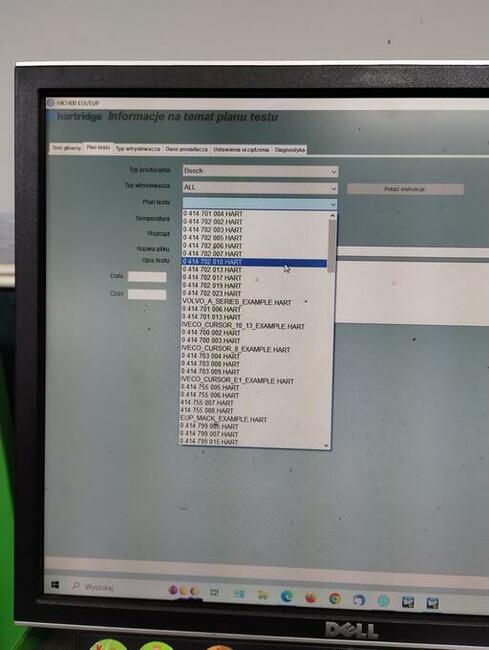 Hk1400 tester wtryskiwaczy Hartridge cam-box