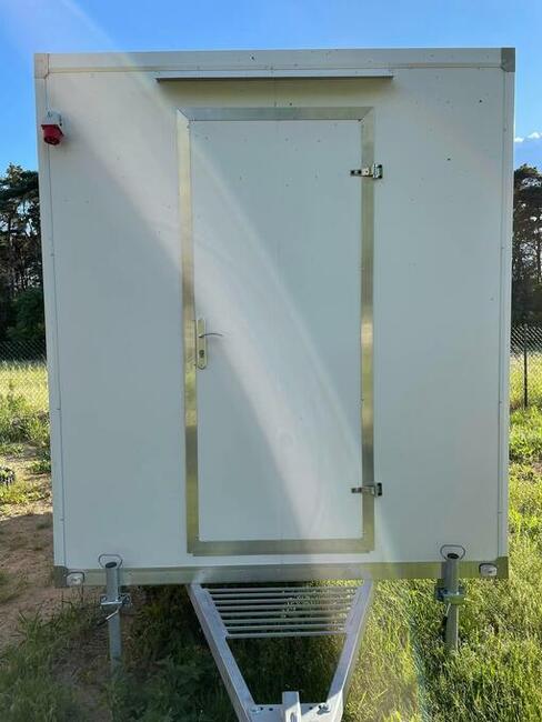 Przyczepa gastronomiczna burgery 3,5m wynajem