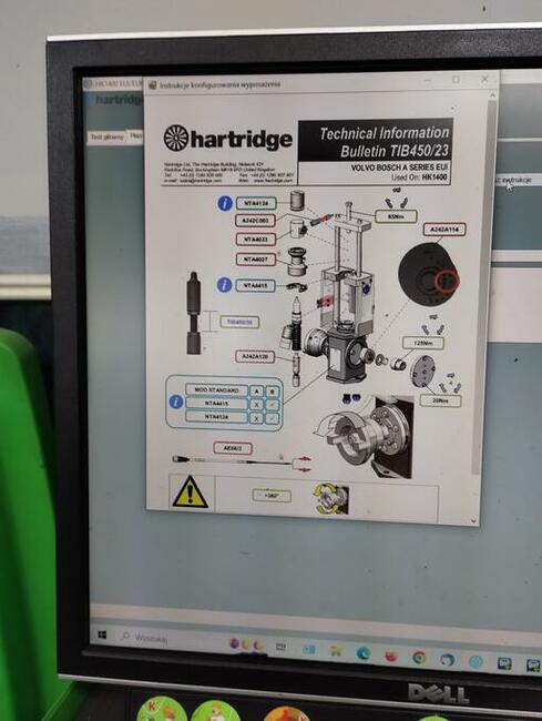 Hk1400 tester wtryskiwaczy Hartridge cam-box