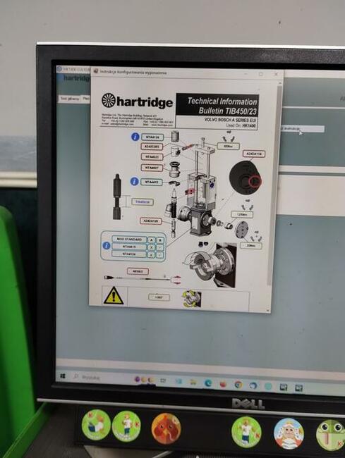 Hk1400 tester wtryskiwaczy Hartridge cam-box