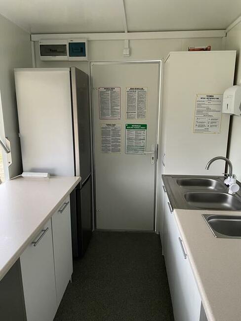 Przyczepa gastronomiczna burgery 3,5m wynajem