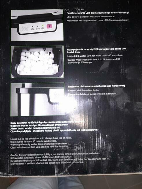 Kostkarka do lodu GÖTZE & JENSEN IM701X