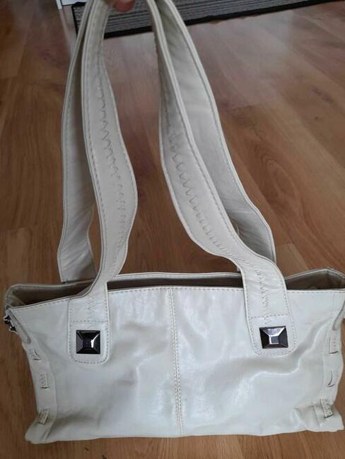 Torebka beżowa/kremowa - jak NOWA