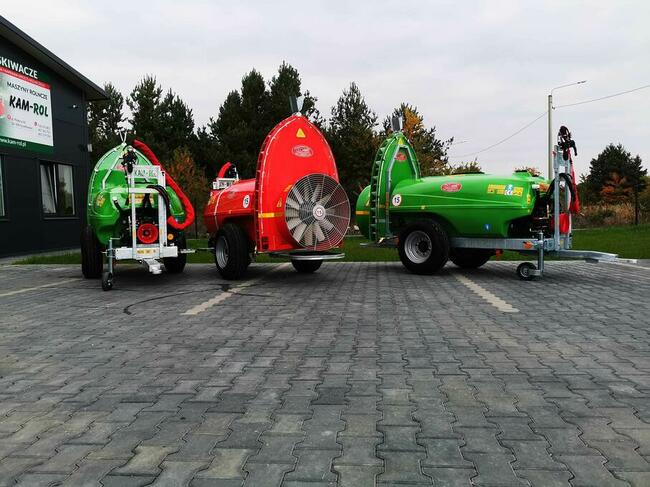 Opryskiwacz sadowniczy 1000l, KAM-ROL, Nowy, kolumna, łezka