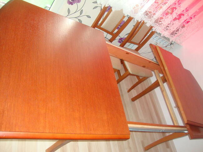 Stół rozkładany 90/160cm - kolor wiśnia / Włocławek