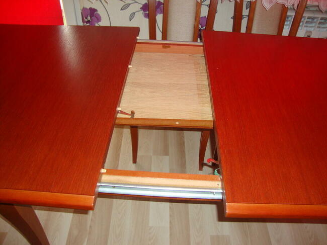 Stół rozkładany 90/160cm - kolor wiśnia / Włocławek