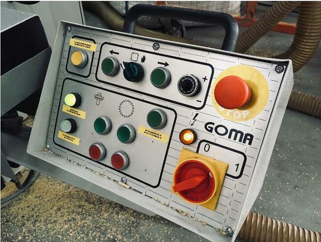 Linia do łączenia drewna GOMA MLKT, mikrowczep