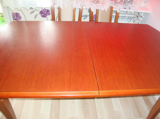 Stół rozkładany 90/160cm - kolor wiśnia / Włocławek