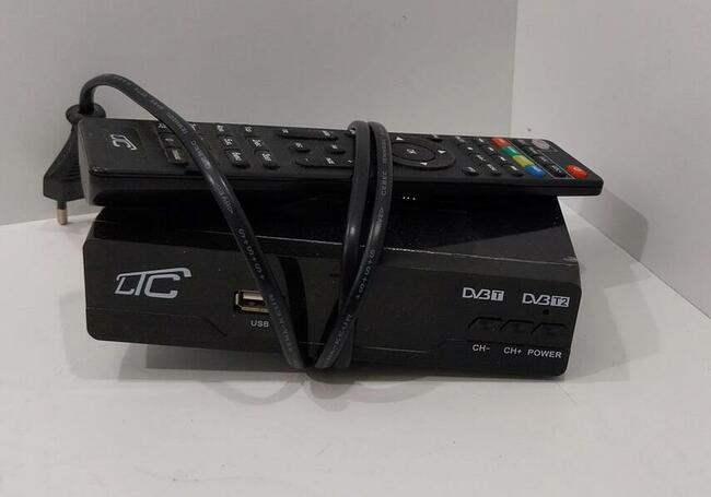 Dekoder TV naziemnej DVB-T LTC LXHD502 z pilotem