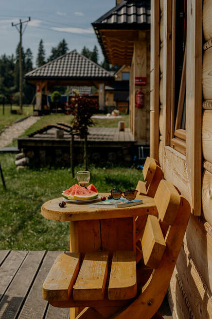 Polne Domki Drewniana Osada / Jacuzzi Las Dunajec Góry