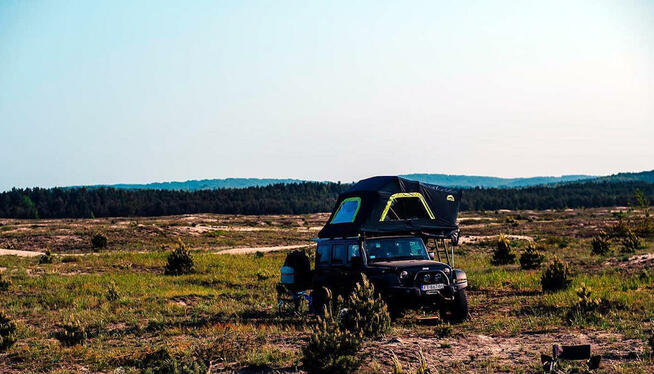 Wypożyczalnia namiotów dachowych Mińsk Mazowiecki i okolice