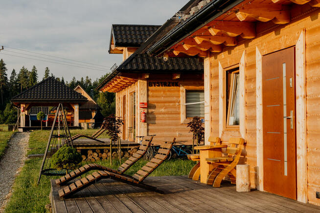 Polne Domki Drewniana Osada / Jacuzzi Las Dunajec Góry