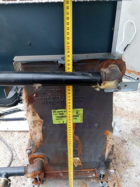 Kocioł gazowy OERTLI Stiebel Eltron GS145N części wymiennik