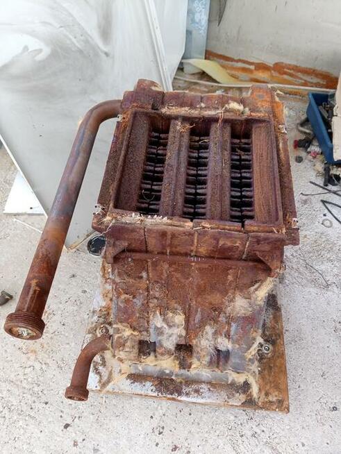 Kocioł gazowy Brotje TE23 częśći wymiennik płyta