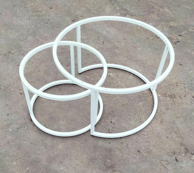 Stelaże metalowe na wymiar / LOFT biurka, stoliki kawowe,