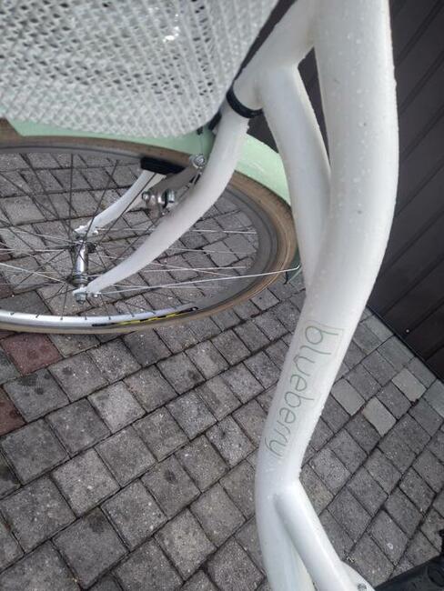Rower miejski GOETZE BLUEBERRY koła 28 cali biało -miętowy